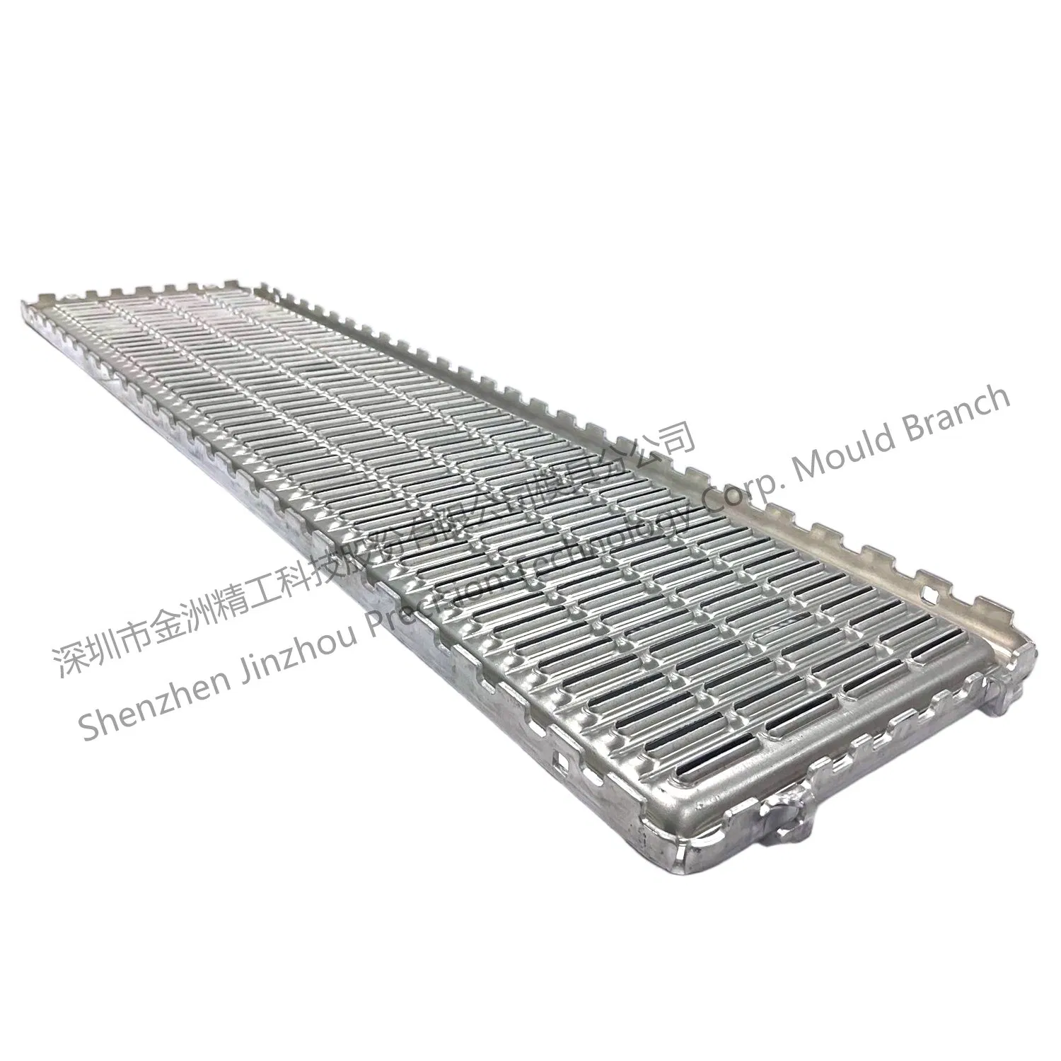 Precision Progressive Die for EV Mainboard Ribbed Fin Heat Sinks (Aluminum Alloy 6061-T6 ± 0.05mm Tolerance)