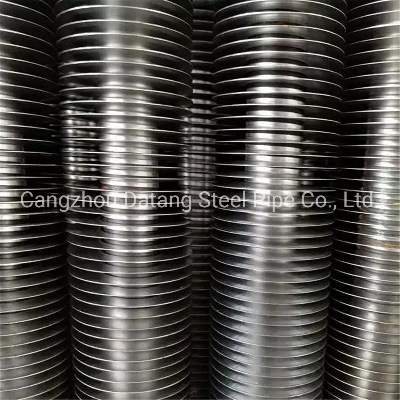 Datang Skillful Manufacture Full Aluminum CS Ss High Frequency Welding/Welded Radiator Internal Fin Tube/Pipe