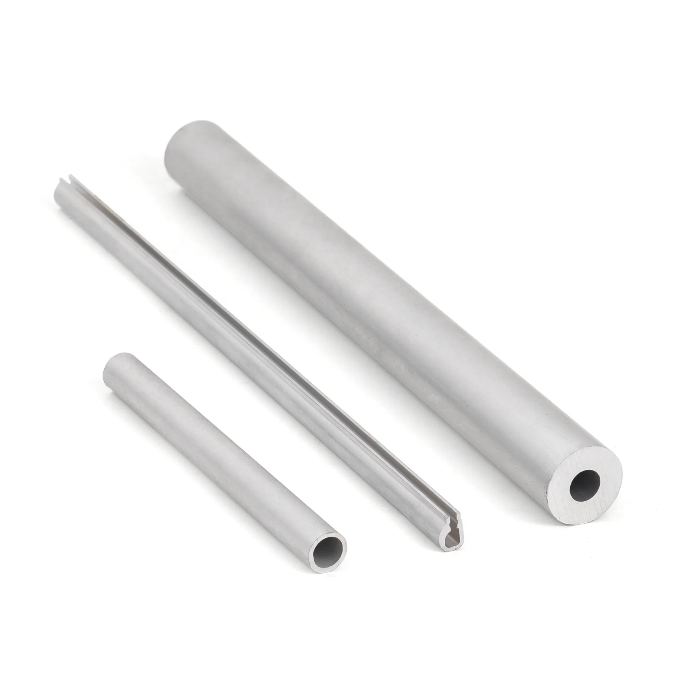 Knurled Aerospace Robotics Customizable Automotive Brushed Aluminum Tubing