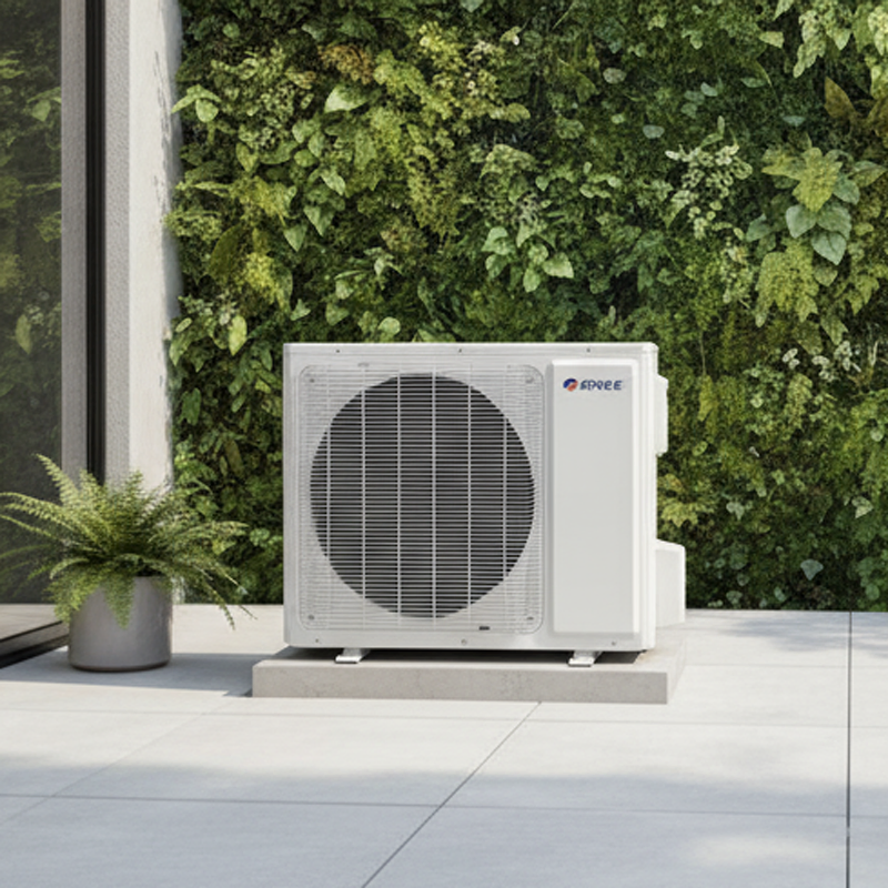 Precision-Machined Gree U-Match Series DC Inverter Chiller Core Motor &amp; Engine Parts All Dedicated to Vrv Air Conditioning Systems