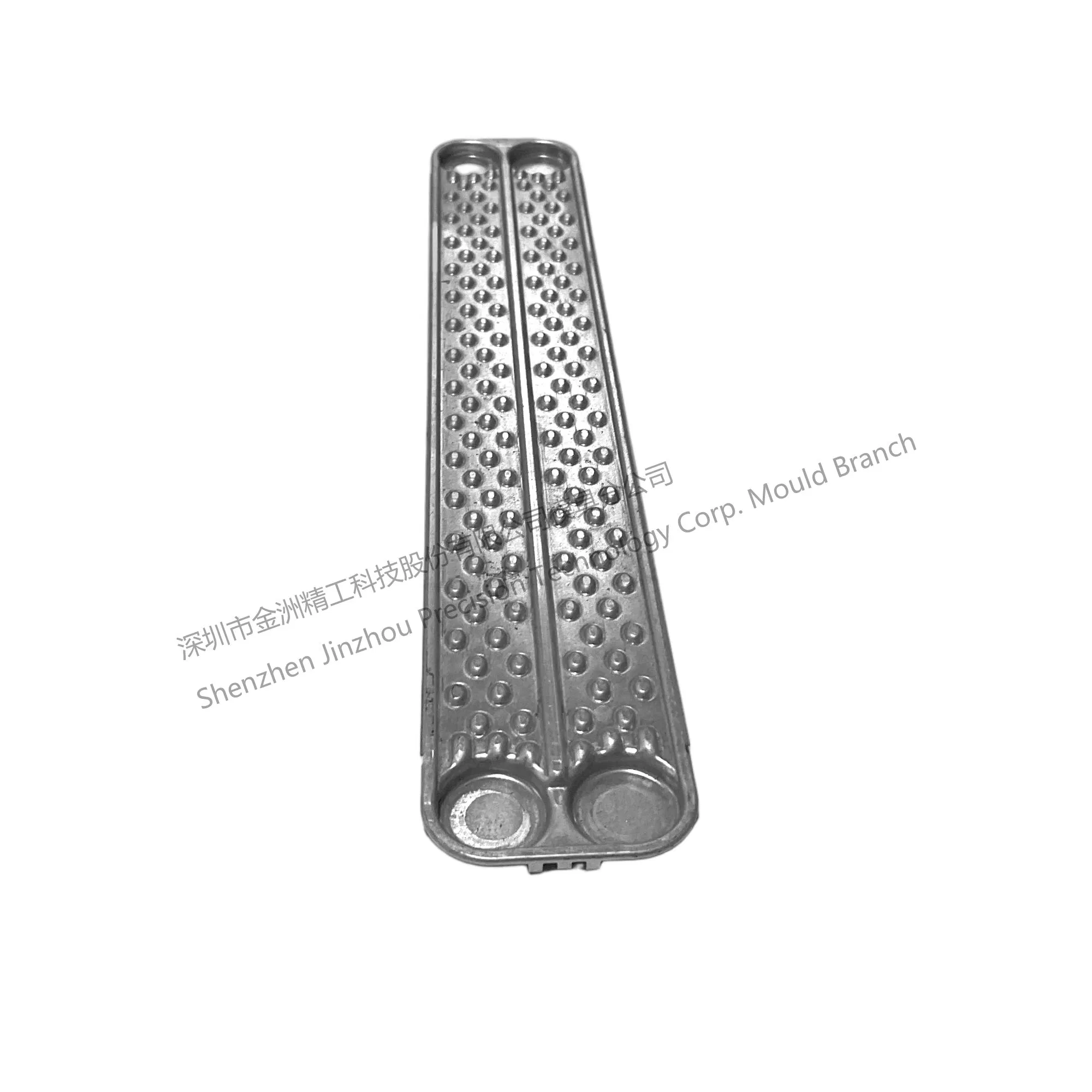 Hybrid Stacked Fin Tool for Dual-Circuit Oil Coolers (Automotive IATF 16949)