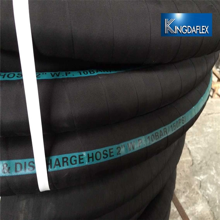 6 Inch Water Pump Rubber Flexible Irrigation Water Suction Hose