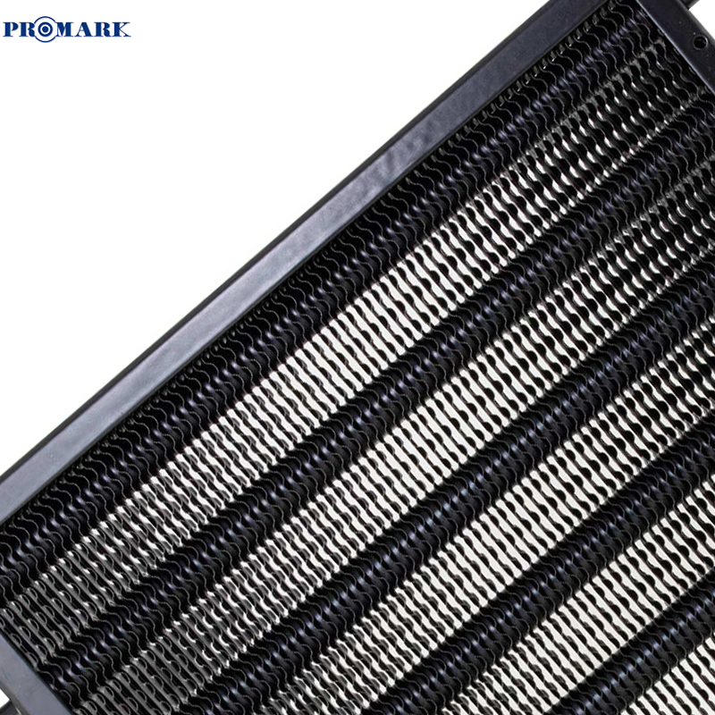 6 Rows Universal Transmission Oil Cooler Radiator Converter Kit