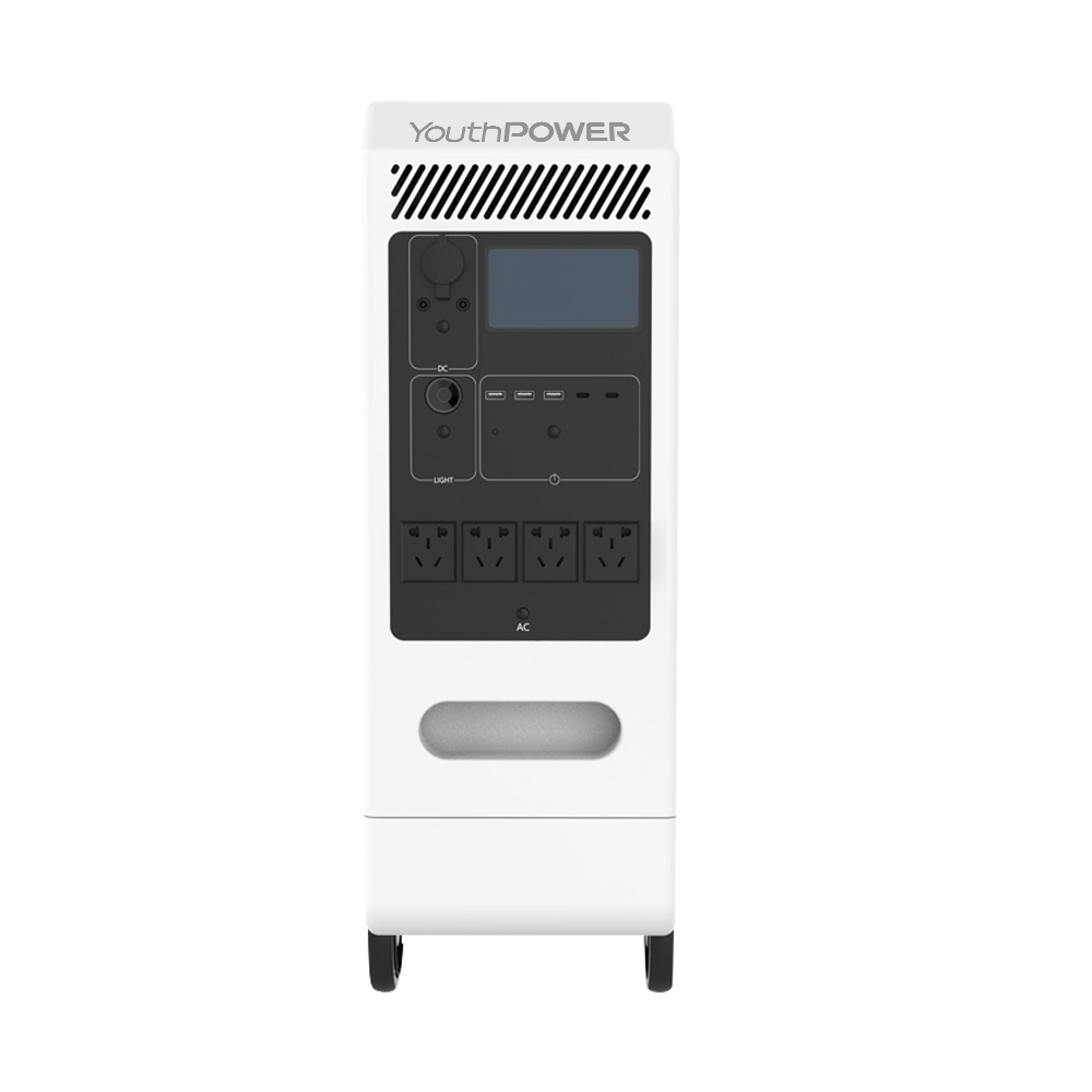 Best Smart 2000W Movable Power Station 5KWH With Wheels Company, Price