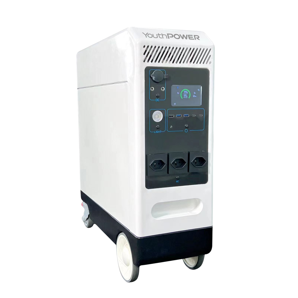 Best Smart 2000W Movable Power Station 5KWH With Wheels Company, Price