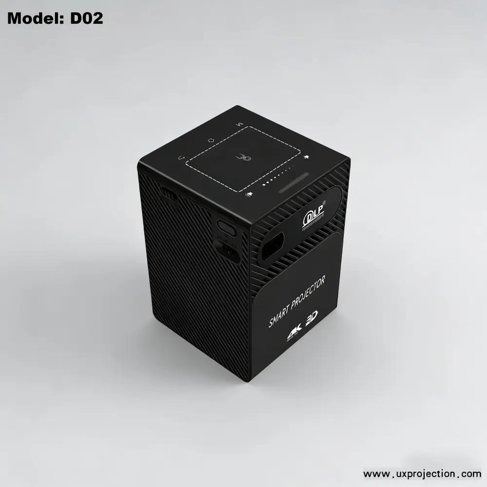 Best Mini DLP 4K Projector - Palm Size, Built-in Battery, Super Standby Factory, Quotes