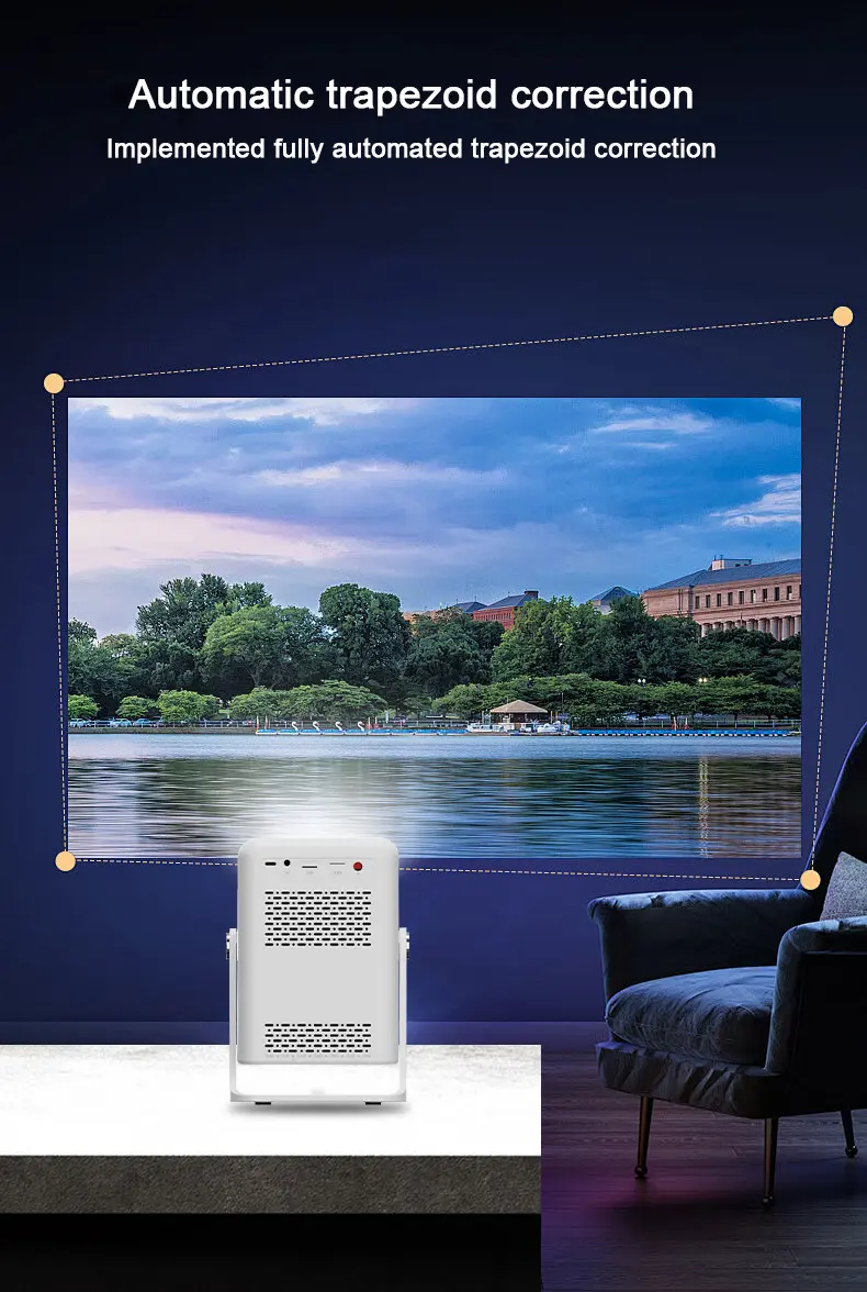 China supplier portable outdoor projector 720pzm6
