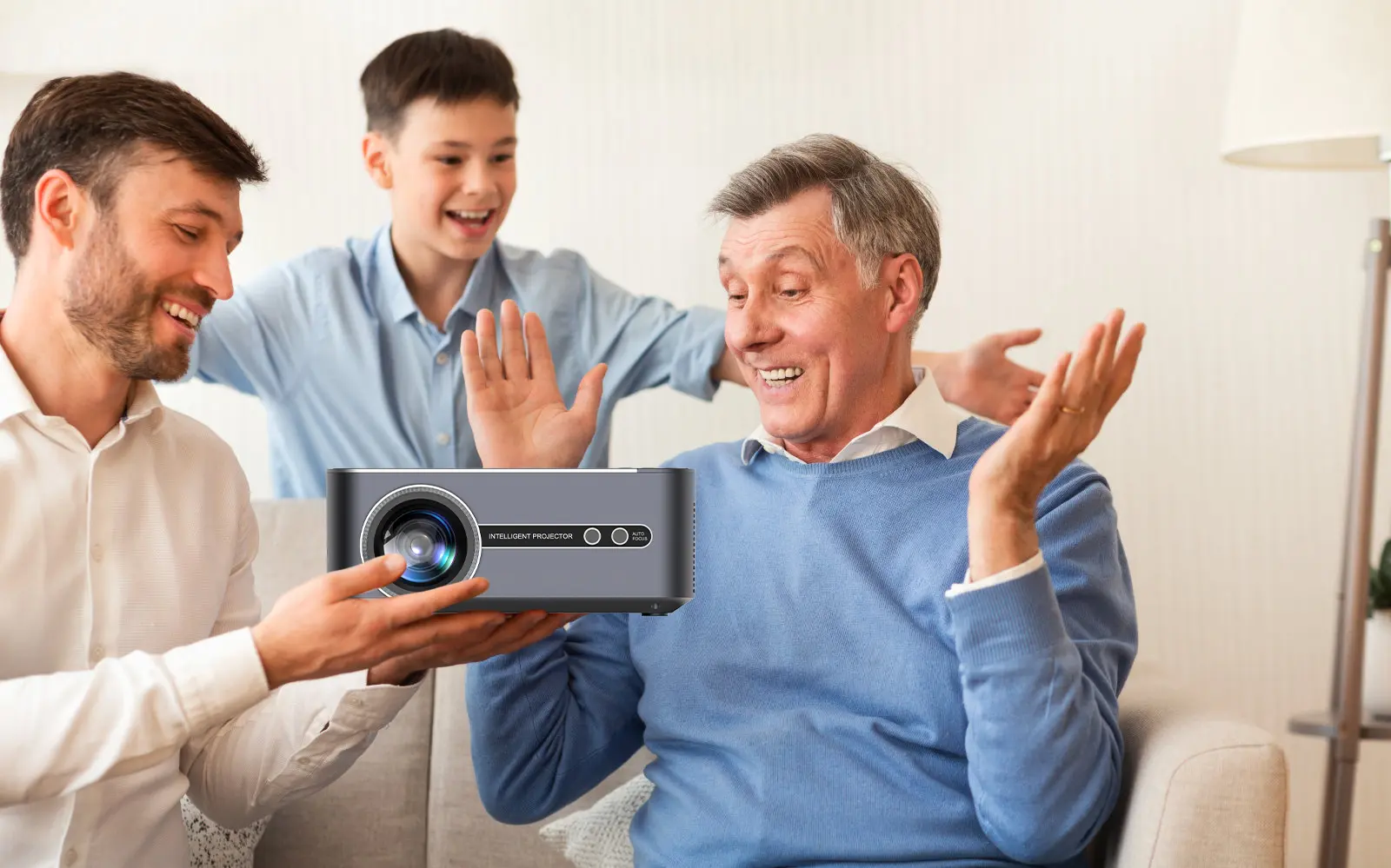 Smart Home LCD Projector Presentation