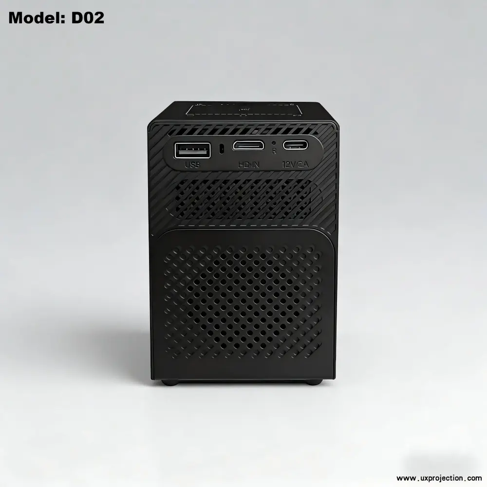 Best Mini DLP 4K Projector - Palm Size, Built-in Battery, Super Standby Factory, Quotes