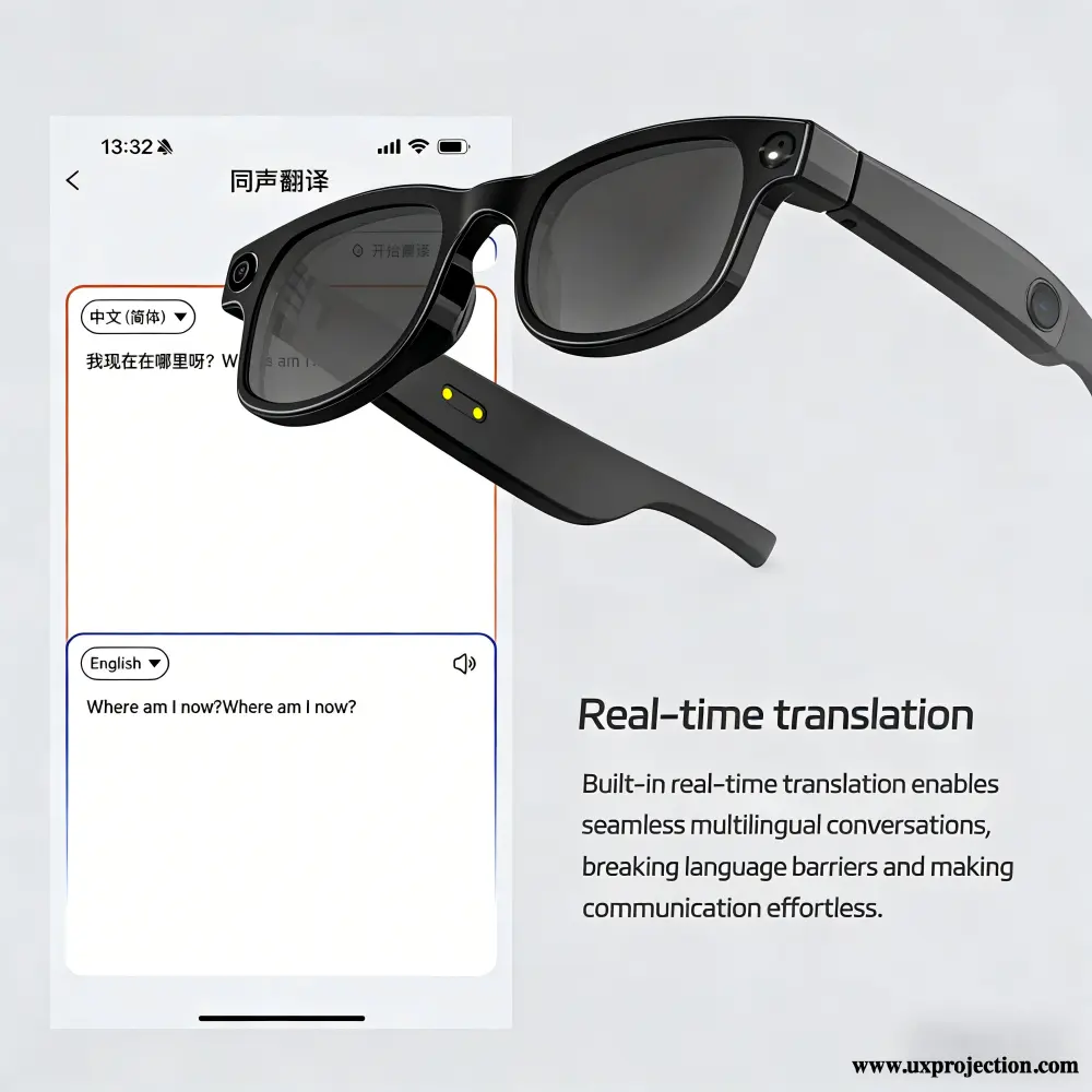 Smart Glasses Real-time Translation