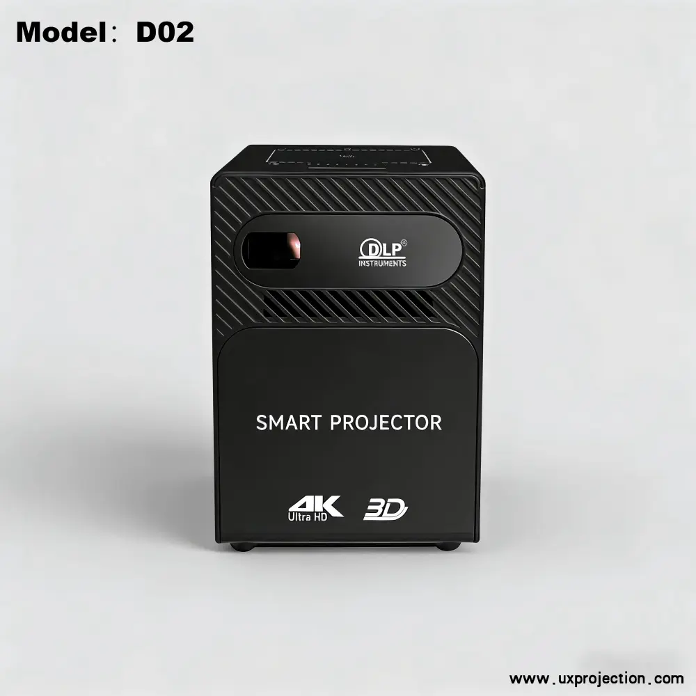 Best Mini DLP 4K Projector - Palm Size, Built-in Battery, Super Standby Factory, Quotes