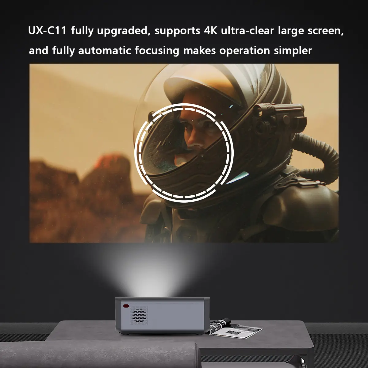 4k portable home projector factory wholesale