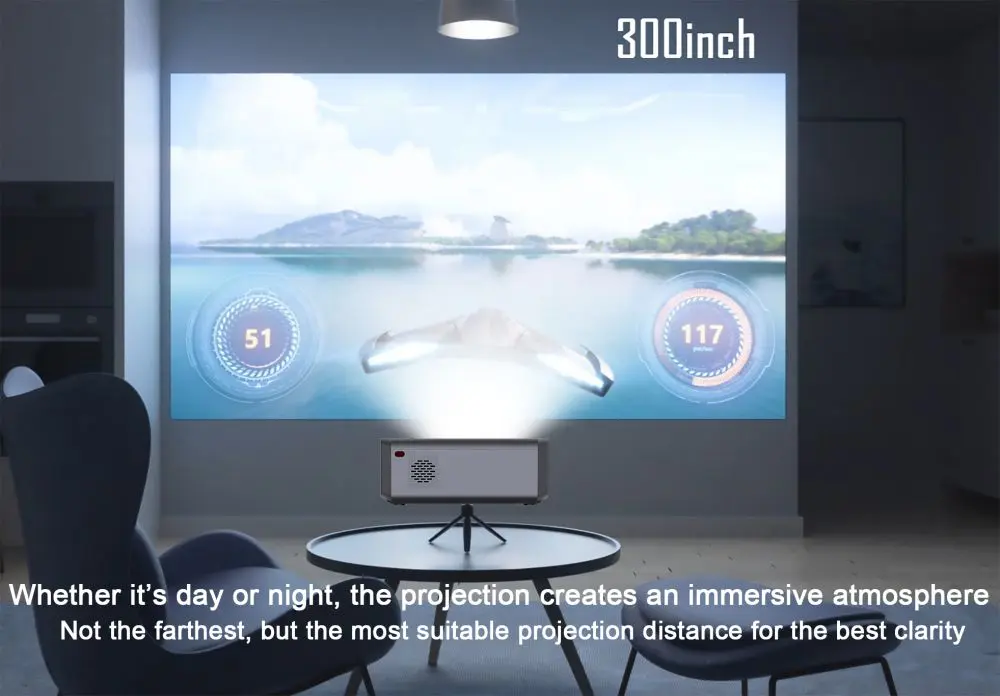 C11 projector setup interface