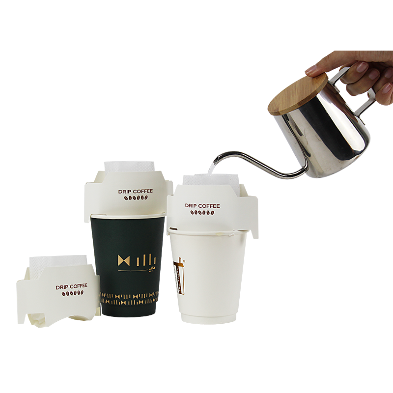 Wholesale Hanging Ear Drip Coffee Filter Paper Bag Perfect for Travel Camping Home Office Suppliers, Factory