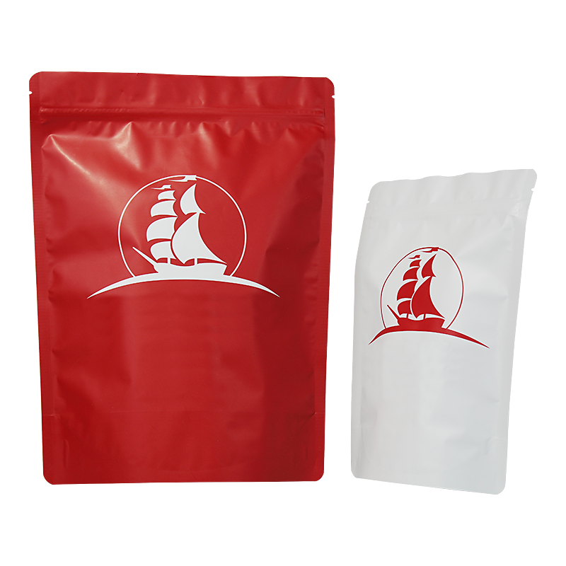 Custom Plastic stand up pouch coffee bags with valve and zipper for coffee/tea/food Manufacturers, Factory