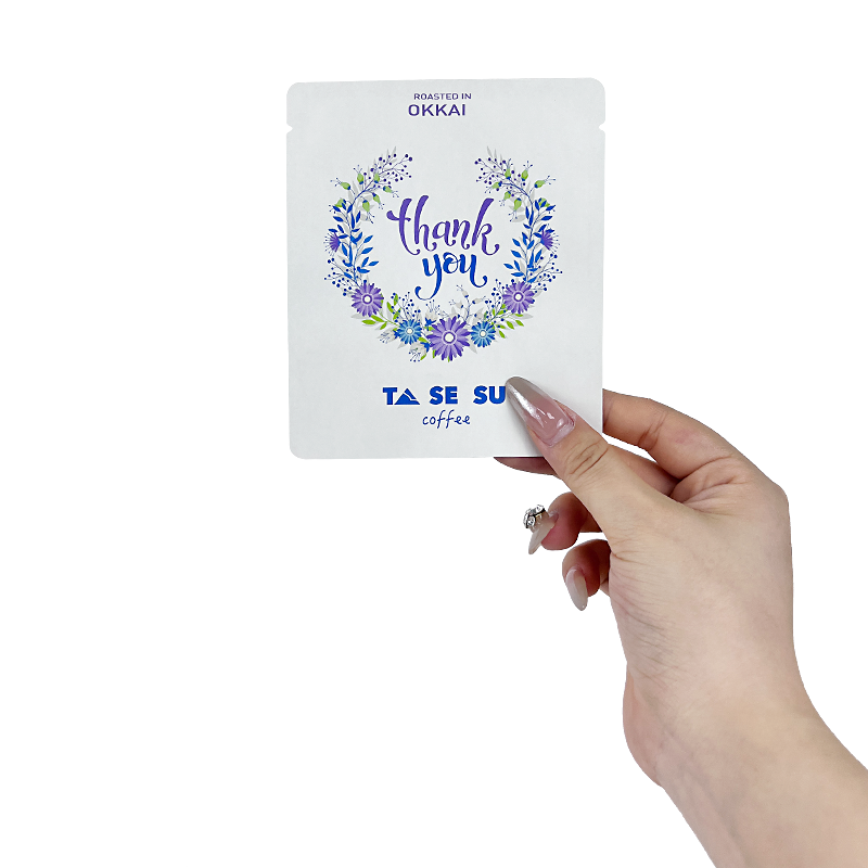 Wholesale Plastic Kraft Paper Flat Pouch Bag Without Zipper For Coffee Manufacturer, Suppliers