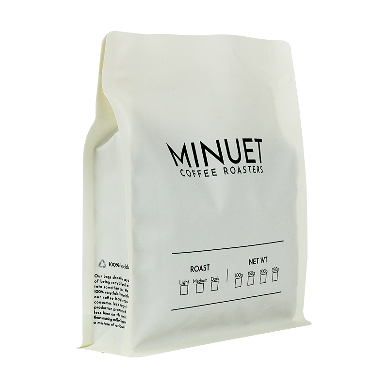 Wholesale Plastic mylar rough mate finished flat bottom coffee bag with valve and zipper for coffee bean/tea packaging Suppliers, Factory