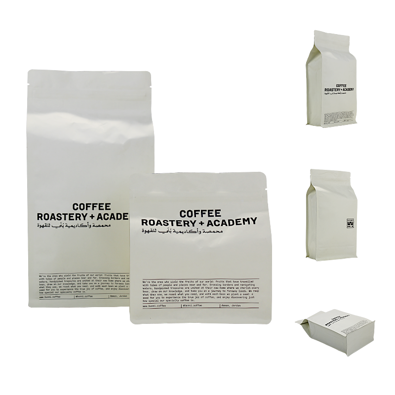 Wholesale UV Print Compostable Coffee Bags With Valve And Zipper For Coffee/Tea Packaging Manufacturers, Suppliers