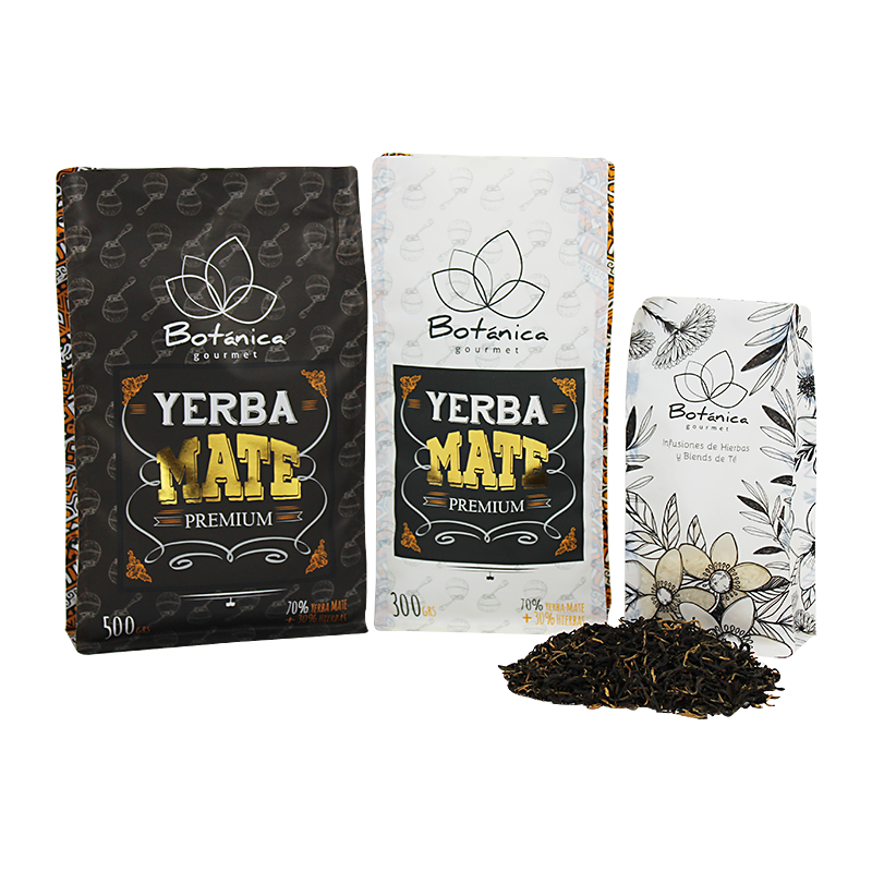 China Wholesale Kraft Paper Plastic mylar stand up pouch tea packaging bags with window Manufacturer, Factories