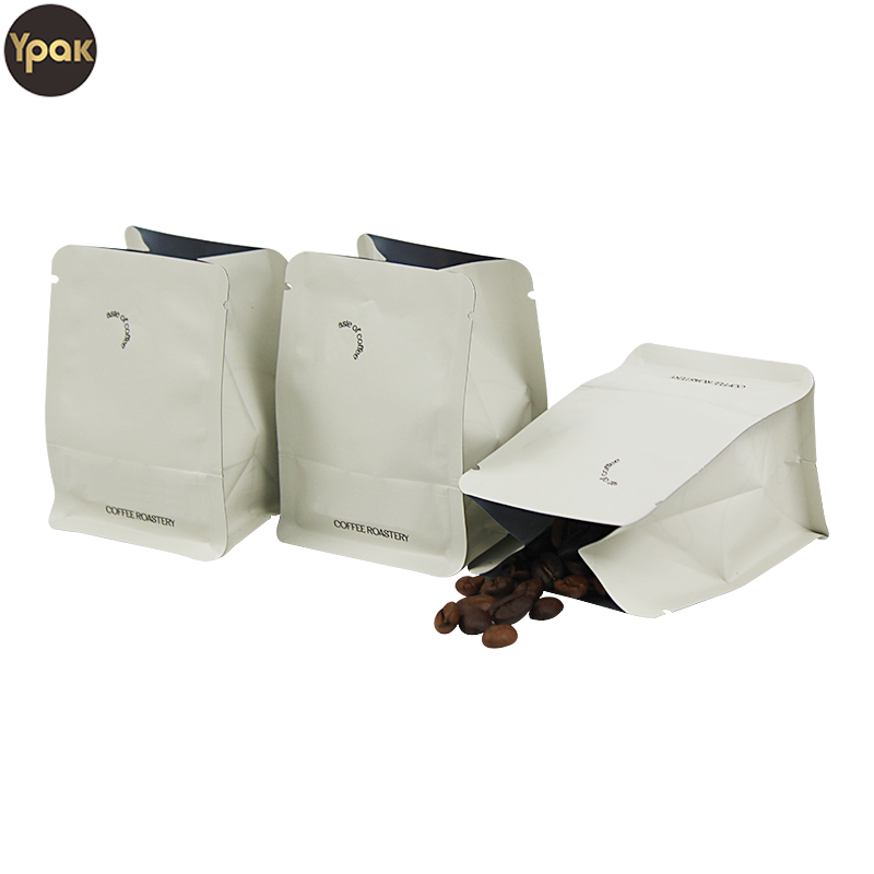 Custom Custom Mylar Plastic Aluminum 20G 100G 250G 1KG Flat Bottom Coffee Bag For Food Packaging Factory, Factories