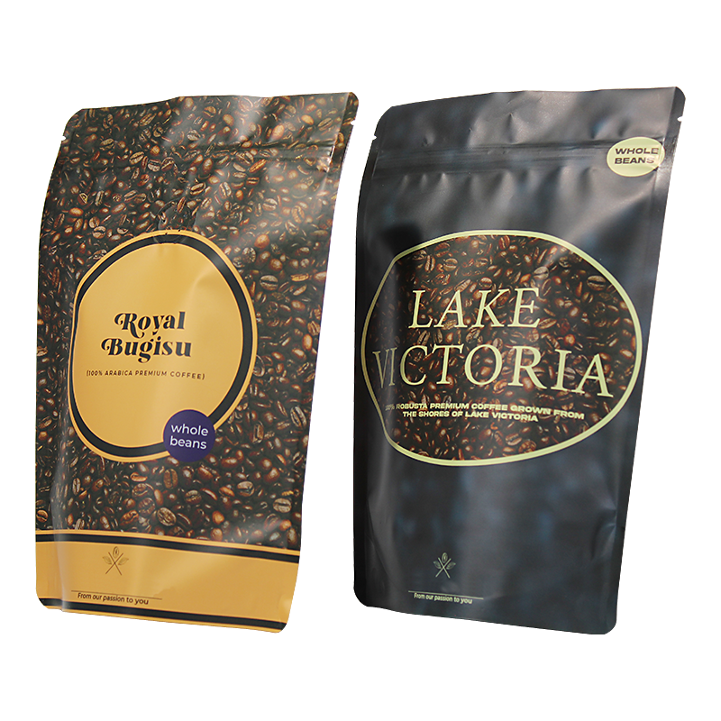 Wholesale Plastic Mylar Rough Mate Finished Coffee Bag Packaging With Valve Manufacturer, Manufacturers