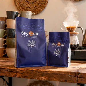 Custom Printed Matte Coffee Bag
