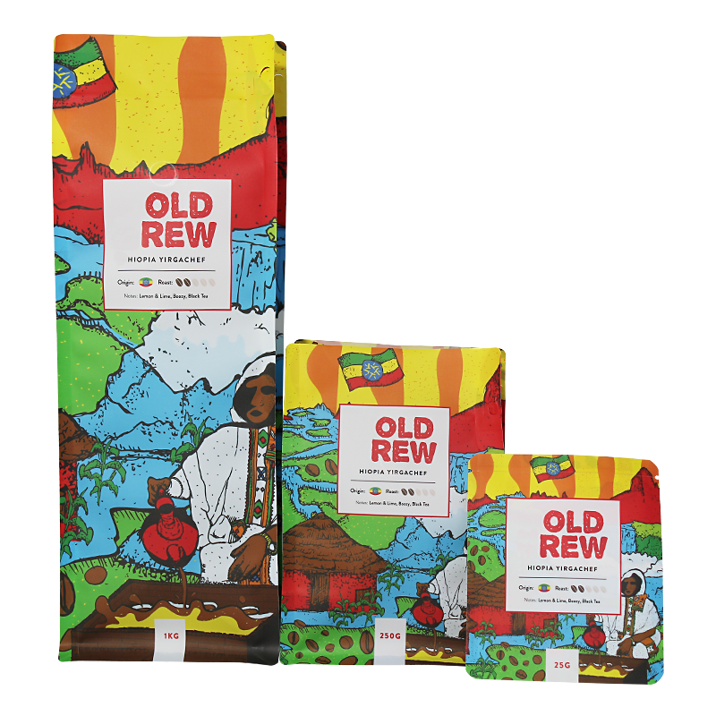China PCR Eco-Friendly Recyclable/compostable flat bottom coffee bags Supplier, Factory