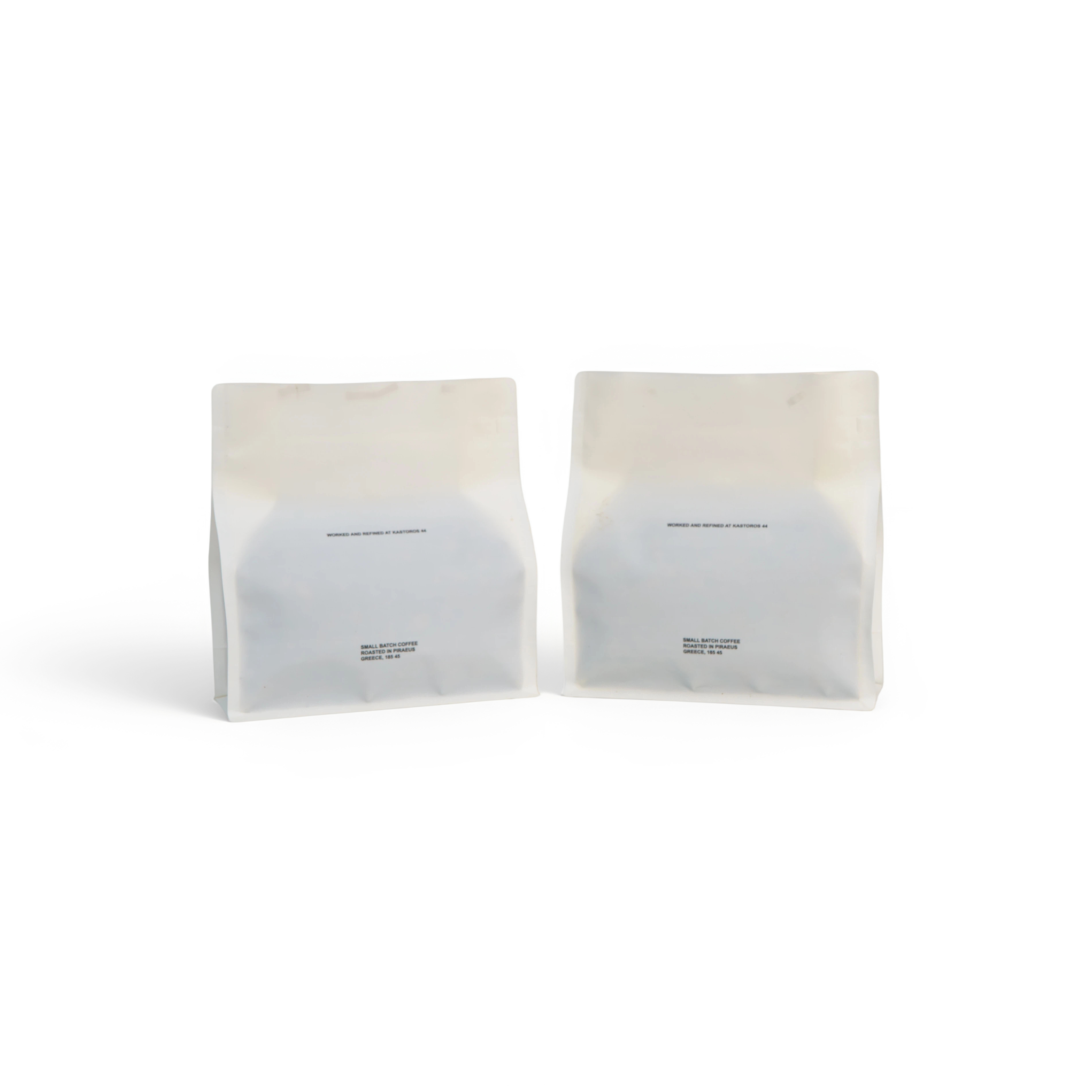Custom Custom Recyclable Matte Coffee Packaging Bags with Side-Seal Zipper and One-Way Degassing Valve Manufacturer, Factories