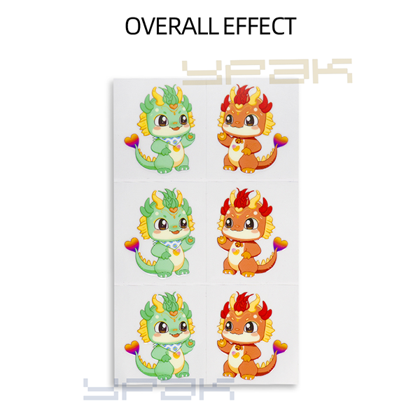 China LOGO PVC Transparent Crystal Sticker UV Transfer Stickers Supplier, Factory