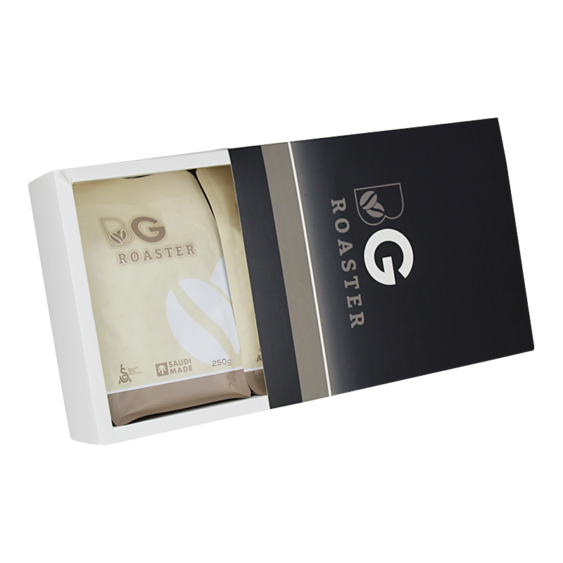 Wholesale Custom Printed 4Oz 16Oz 20G Flat Bottom White Kraft Lined Coffee Bags And Box Supplier, Suppliers