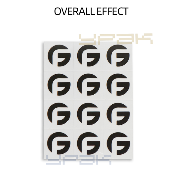 China LOGO PVC Transparent Crystal Sticker UV Transfer Stickers Supplier, Factory