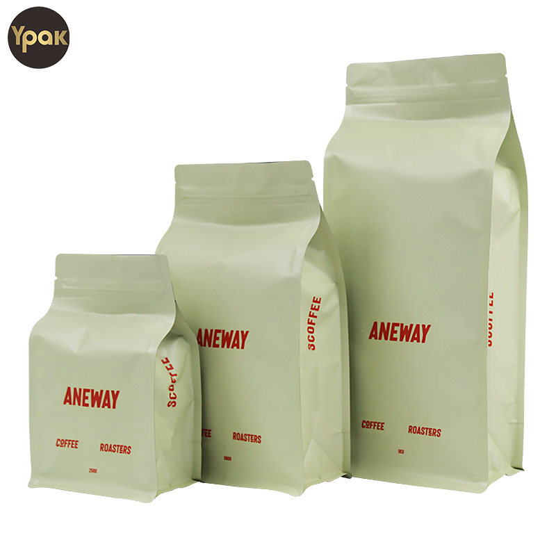 Custom Wholesale Mylar Plastic Aluminum 250g 500g 1kg Flat Bottom Bags Coffee Packaging Pouch Suppliers, Factory