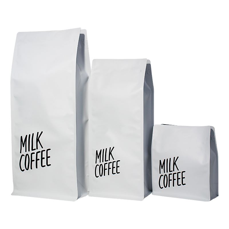 China Custom Printing 250g 1kg Compostable Plastic Mylar Flat Bottom Coffee Bags Packaging With Valve For The Russian Market Supplier, Factory