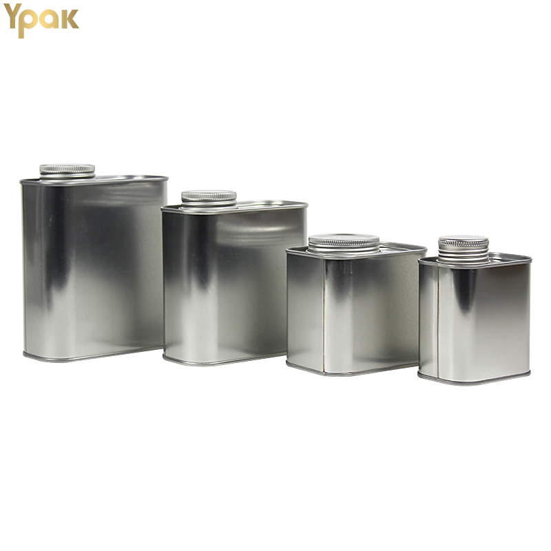 Custom Custom Empty Metal Tin Can 50G-250G Tinplate Cans Coffee Can Packaging With Screw Top Supplier, Factory