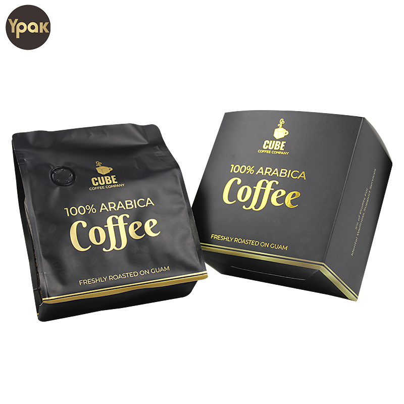 China Custom UFO Filter Coffee Packaging Kit Flat Bottom Coffee Bag/Flat Pouch/Kraft Paper Coffee Box Factory, Factories