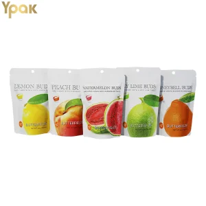 Custom Resealable Soft Touch Edibles Candy Gummy Gift Mylar Pouch
