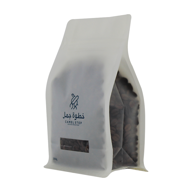 China Eco-Friendly Embossing Flat Bottom Coffee Bag Packaging With Valve For Coffee/Tea Manufacturer, Factories