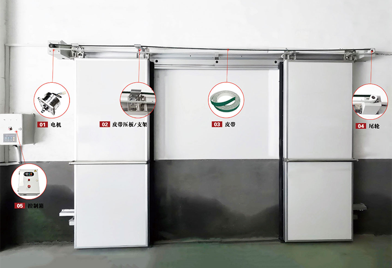 Electric Double Sliding Door 1