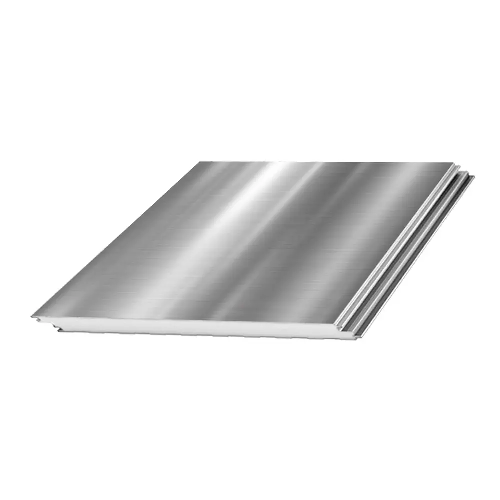 China Suppliers Factory PUR/PIR Foam Core Seamless Insulated Exterior Wall Panels for Energy Efficiency