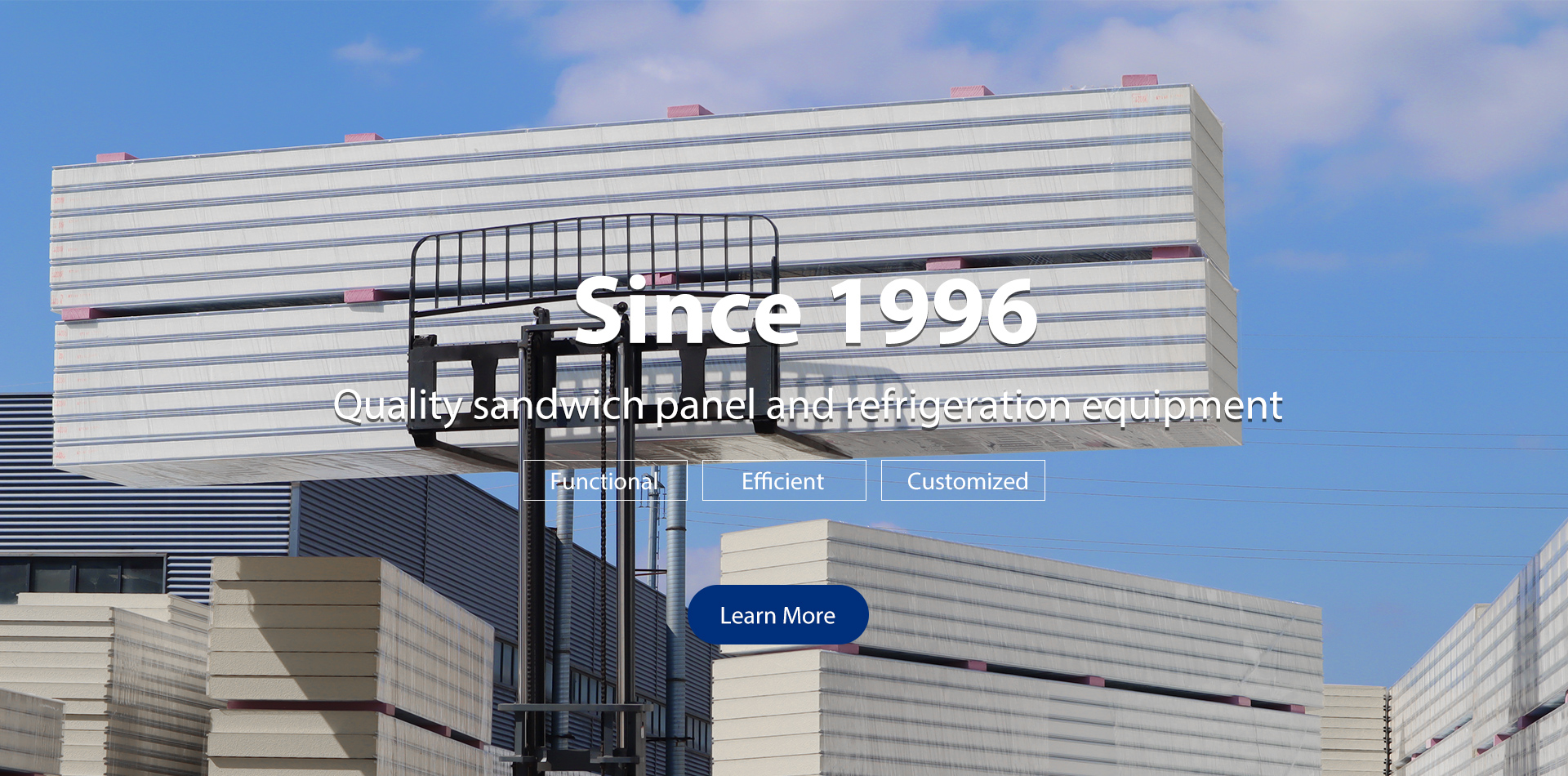 YSHT Refrigeration professional cold storage manufacturing facility