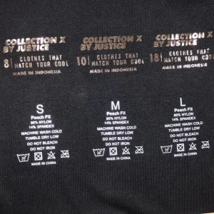 Custom Inner Neck Size Labels by Hot Melt Transfer