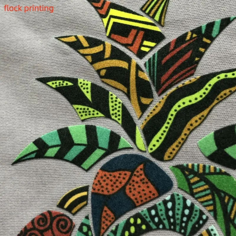 Custom China Flocked Heat Transfer Factory | Premium Soft Touch Textures | Durable Washable Textiles from Trusted Suppliers Suppliers, Product