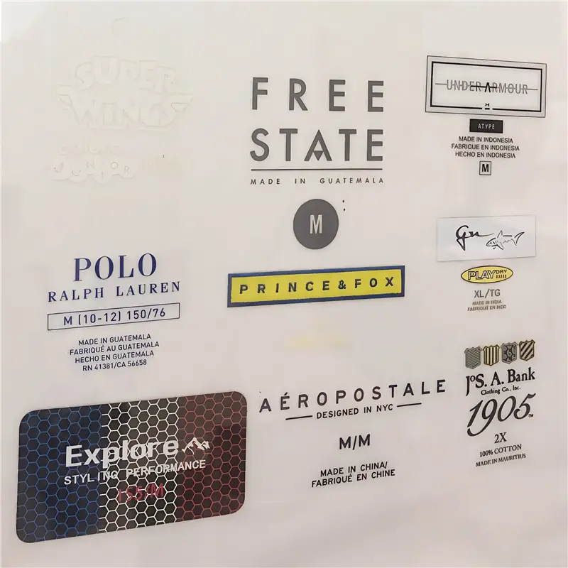 Buy Durable Inner Neck Size Labels | Cost-Effective Screen Print Transfers from China Suppliers & Factory for Volume Apparel Manufacturers, Factory