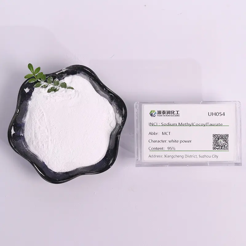 Wholesale Sodium Methyl Cocoyl Taurate 95% Powder No Preservative Amino Acid Surfactant Foaming Agent for Personal Care Product CAS NO.: 61791-42-2 Factory, Exporter
