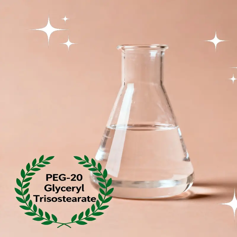 Wholesale PEG-20 Glyceryl Triisostearate Self-emulsifying Emulsifier & Moisturizing Agent for Cosmetics & Makeup Removal CAS NO.: 86846-21-1 Factories, Exporter