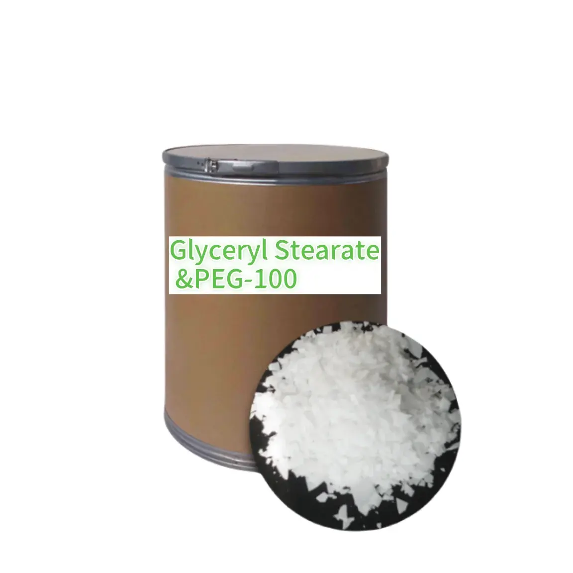 High-Quality Emulsifier Glyceryl Stearate (and) PEG-100  Stearate GMS-165 Raw Material for Skin Care and Cosmetics CAS 31566-31-1/9004-99-3 Suppliers, Factory