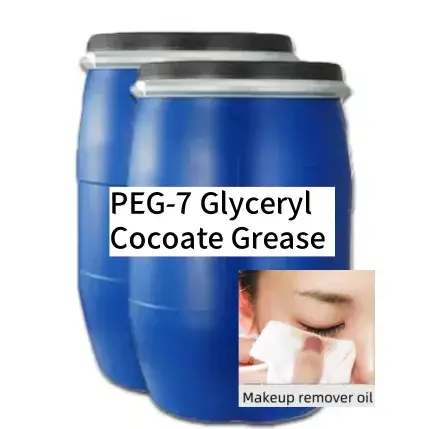 Wholesale High Quality PEG-7 Glyceryl Cocoate Grease Moisturizer Daily Chemicals for Hair Care PGOC-7 CAS 68201-46-7 Factory, Exporter