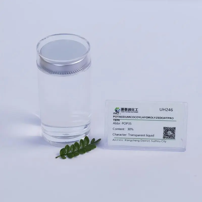 High-Quality Potassium Cocoyl Hydrolyzed Oat Protein 30% Liquid Amino Acid Surfactant Foaming Agent for Personal Care Product Factory, Exporter