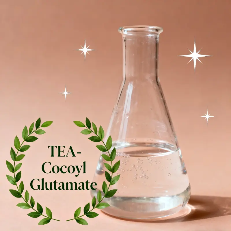High-Quality TEA Cocoyl Glutamate 30% Liquid Amino Acid Surfactant & Foaming Agent & Conditioner for Personal Care Product CAS NO.: 68187-29-1 Supplier, Factories