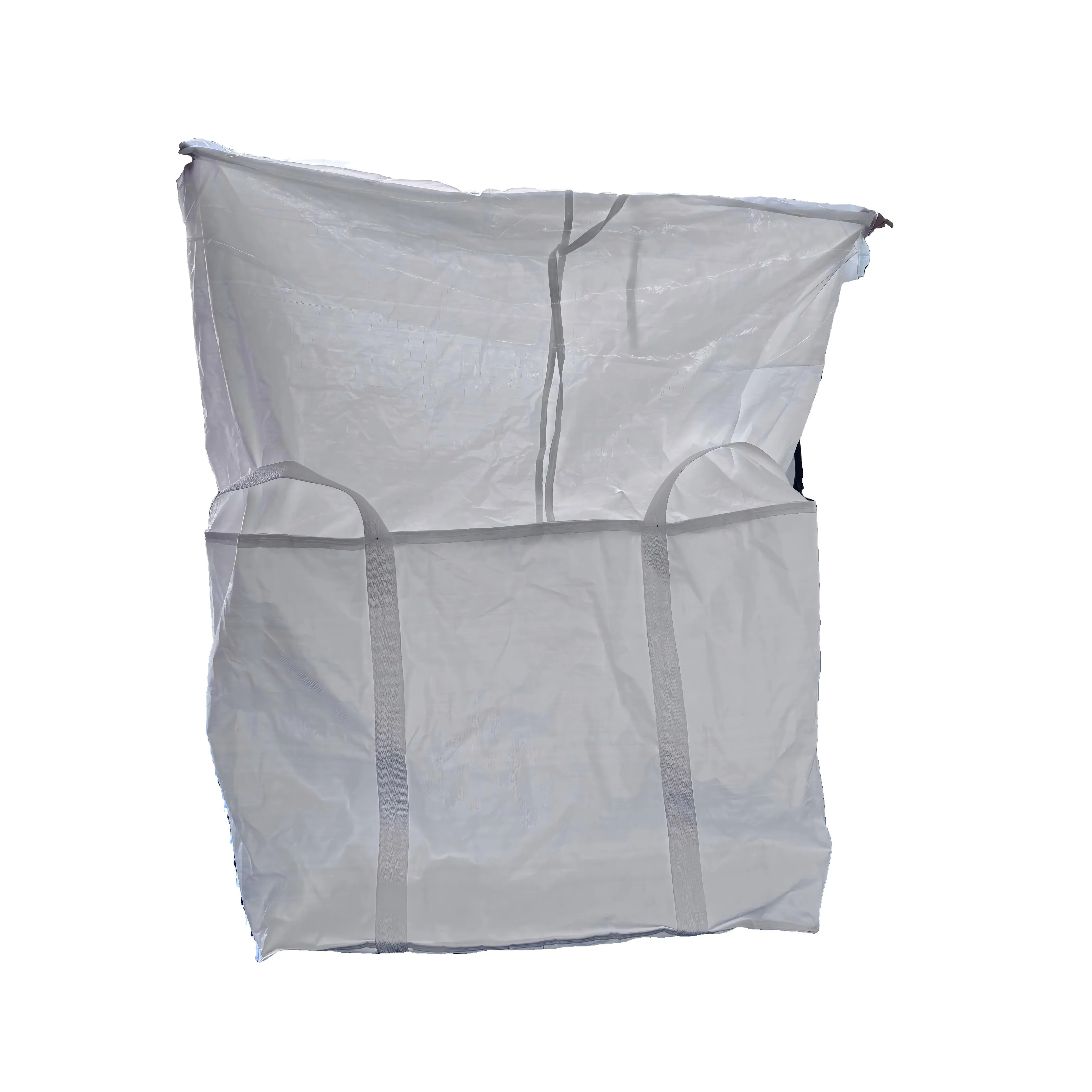 ODM 2 Ton Cement FIBC Bags with Inner Liner,Open Top & Cross Bottom, Moisture Proof Leak Resistant Bulk Bags for Packing Cement Sacks Pricelist, Companies